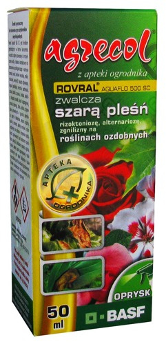 ROVRAL AQUAFLO 500 SC 50ml PLANT PROTECTION UPRAWA HOBBYSTYCZNA