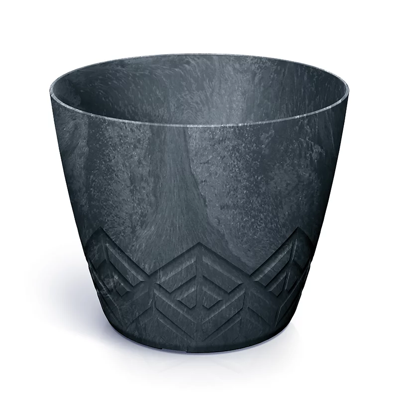 Doniczka Areco beton effect antracyt DARE300E-S433 Prosperplast Areco_Beton_Effect_DARE160E_S433_antracyt