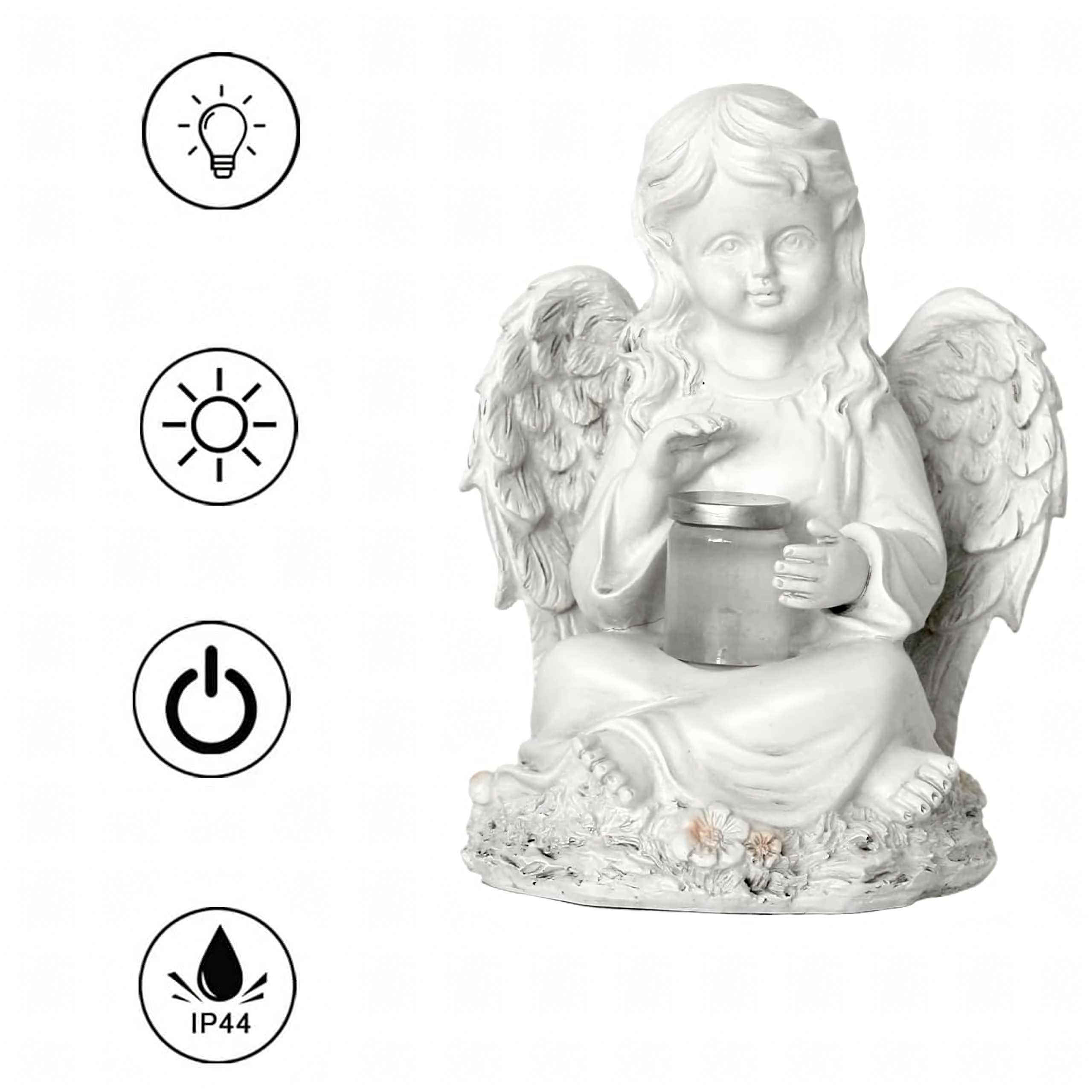 Figurka aniołek solarny LED z żywicy aniolek_solarny_led_18cm_5906301474357_3