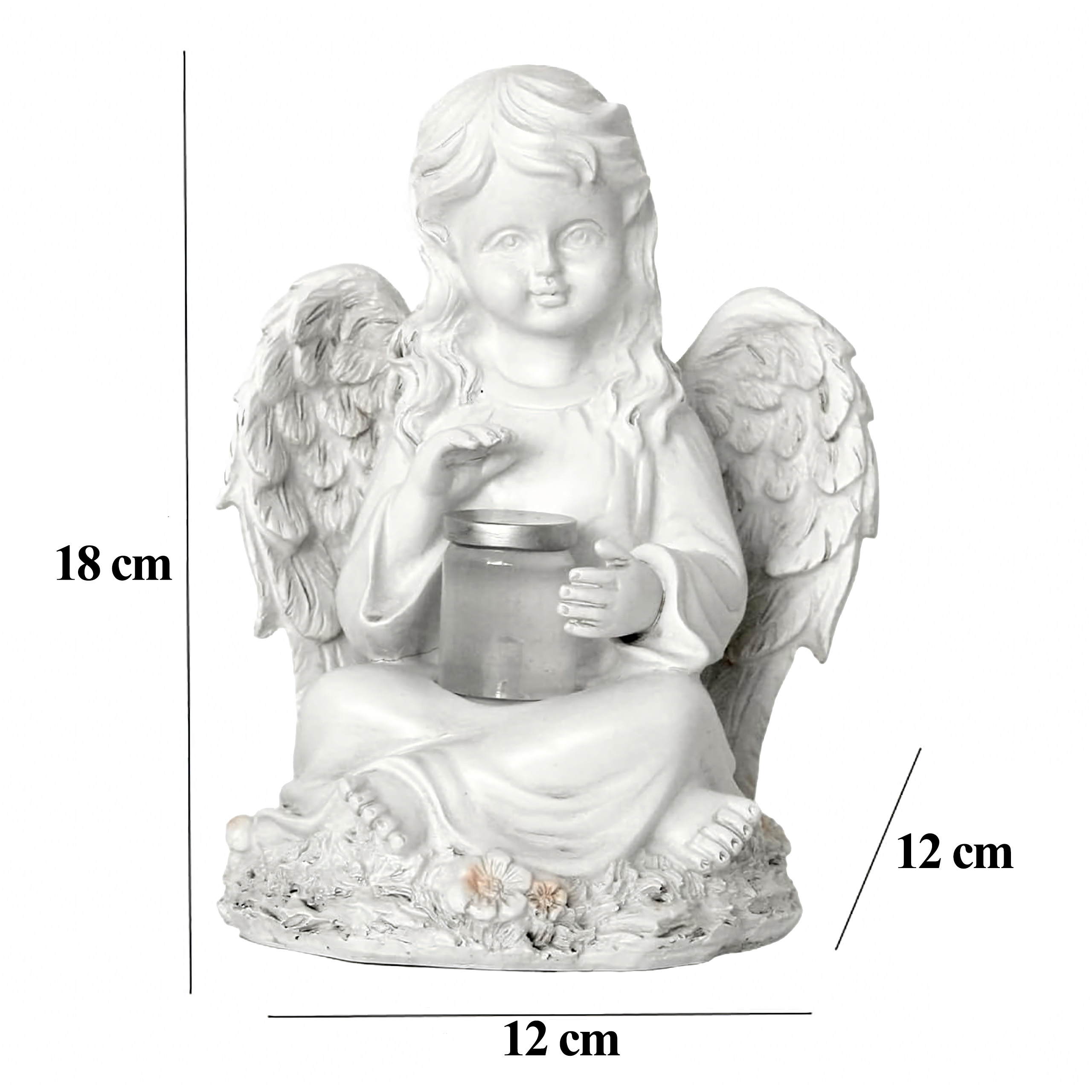 Figurka aniołek solarny LED z żywicy aniolek_solarny_led_18cm_5906301474357_3