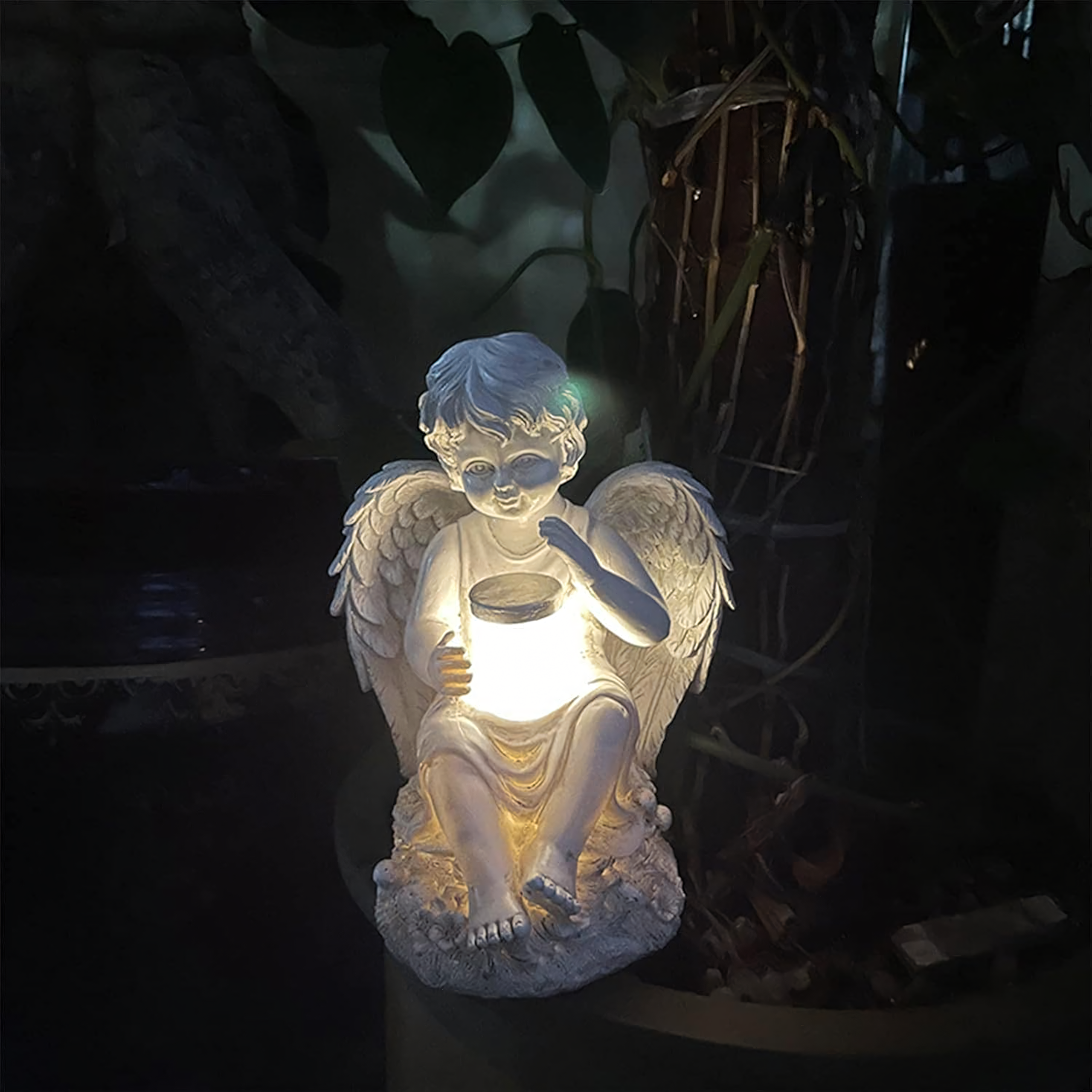 Figurka aniołek LED ze świeczką figurka_aniolek_solarny_led_18cm_chlopiec_5906301474340_7