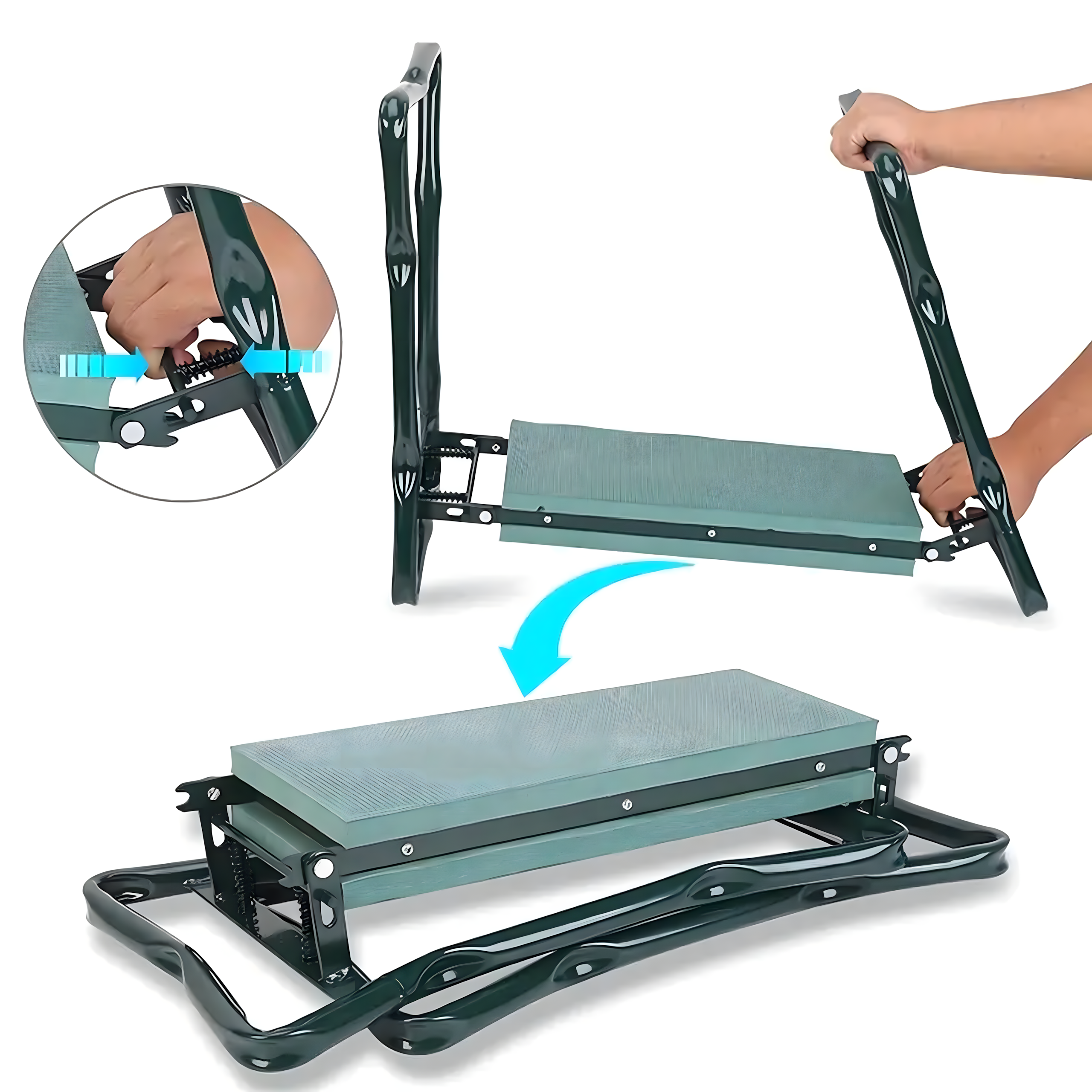 Klęcznik ogrodowy / taboret składany 3 w 1 z przybornikami klecznik_5905753739410_5