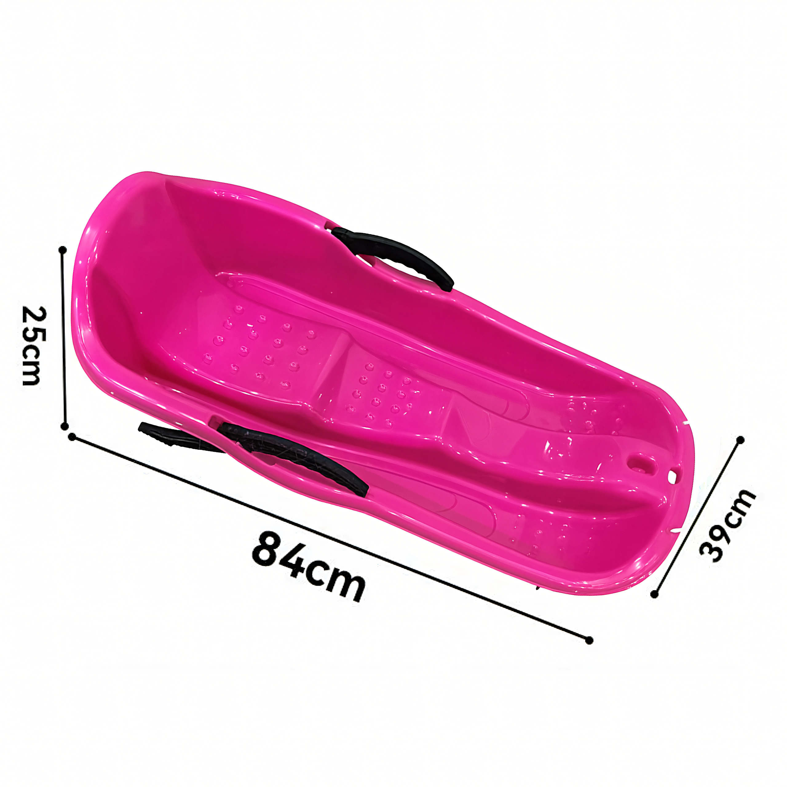 Sanki plastikowe dziecięce niebieskie sanki_niebieskie_3