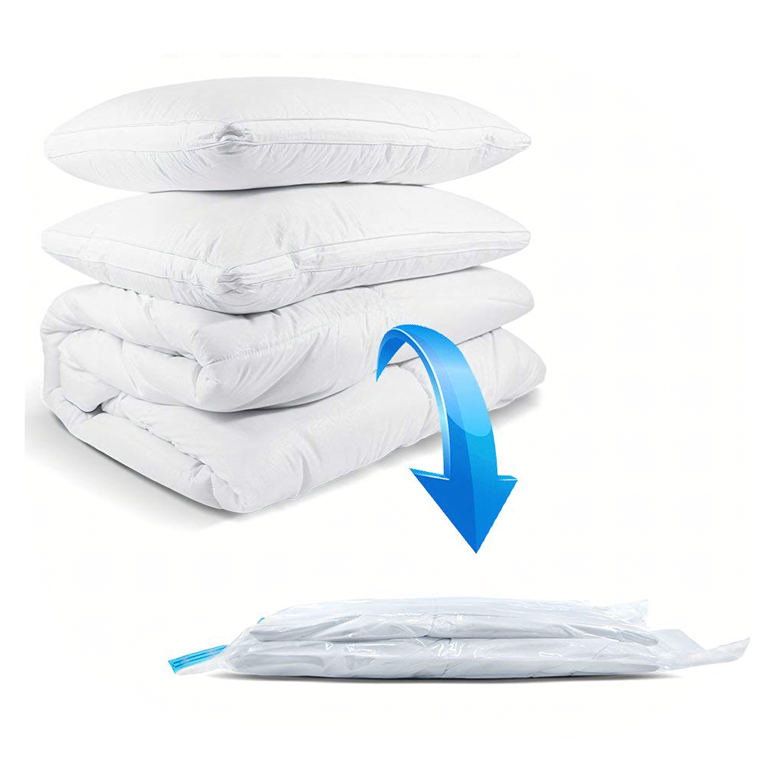 Worek próżniowy 50x70 cm na ubrania, pościel, do pakowania worek_prozniowy_5905753736594_4