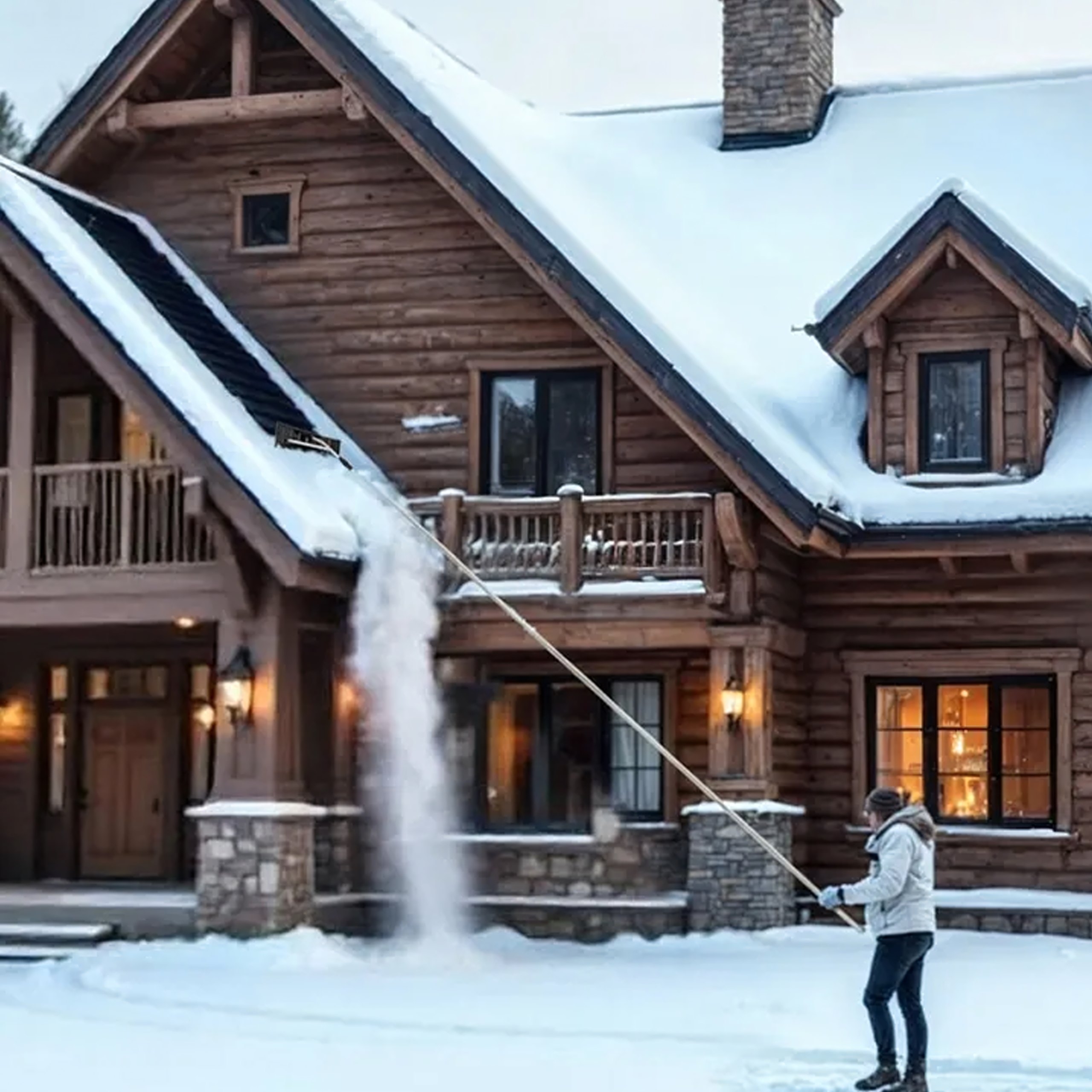 Zgarniacz teleskopowy do odśnieżania dachu 148 - 480 cm zgarniacz_do_sniegu_na_kolkach_75cm_10