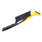 Two-piece yellow ice scraper ICE CAR 2 durable