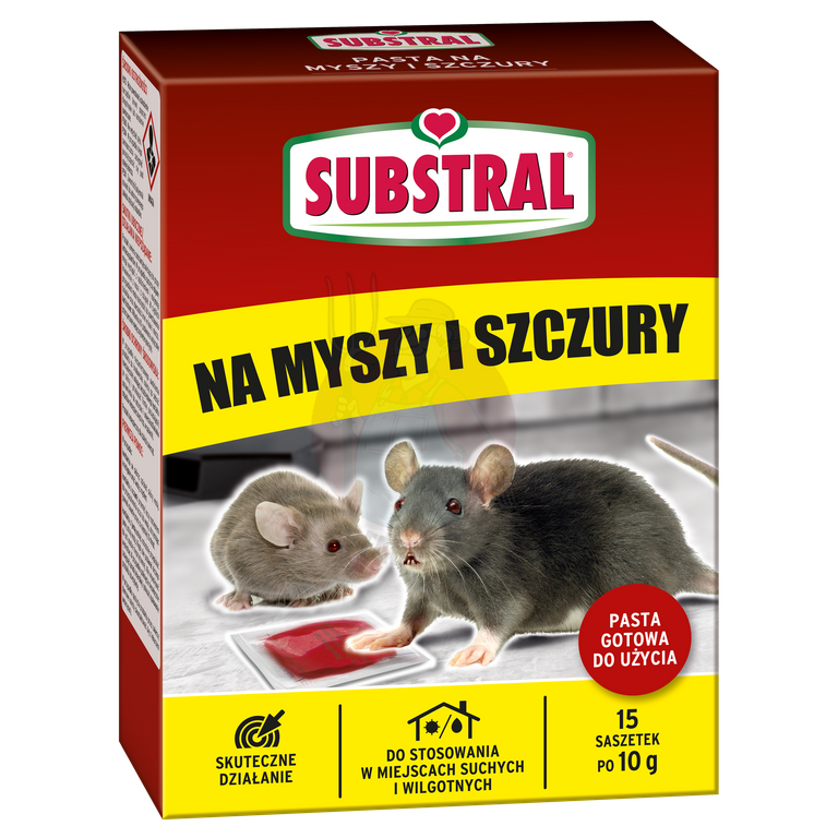 Paste for mice and rats 150 g Substral Assortment \ INSECT CONTROL