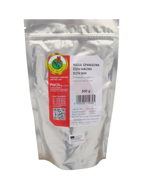 Yellow beans Złota Saxa 500 g Assortment \ SEEDS \ VEGETABLES Brands