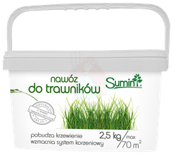 2,5 kg fertilizer for lawns
