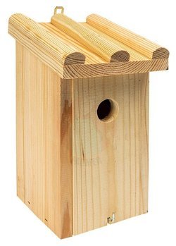 A nesting box with a mono-pitched roof (751106)