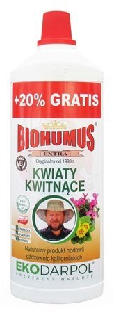 BIOHUMUS EXTRA FLOWERING FLOWERS 1L + 20 % Free