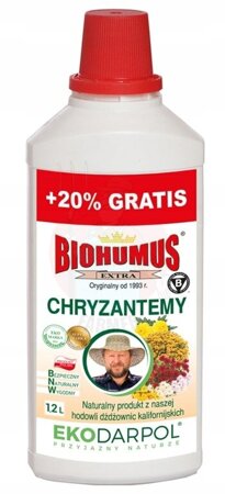 Biohumus Extra Chrysanthemums 1 L + 20% free