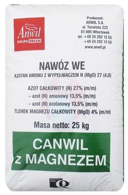 Canwil with magnesium 25 kg