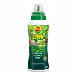 Compo fertilizer for green plants and palm trees 500 ml