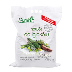 Conifer fertilizer 5 + 1 kg Sumin