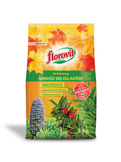 Florovit autumn fertilizer for coniferous plants 3kg