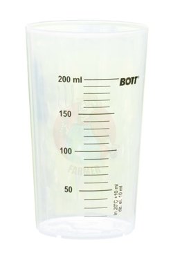 Measuring cup with 200 ml graduation