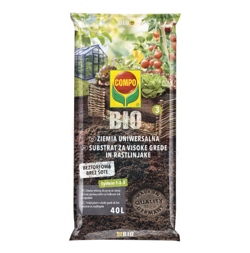 Peat-free universal soil Compo Bio 40 L