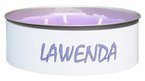 Świeca antykomarowa lawenda 2 szt