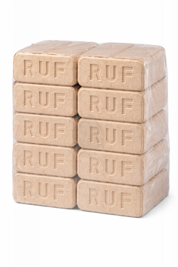 Brykiet drzewny sosnowy – kostka RUF 10 szt.