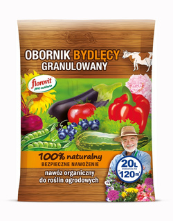 Florovit pro natura obornik bydlęcy granulowany 20 L