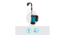 Pompa do deszczówki 2000/2 18V P4A - zestaw