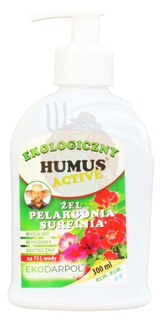 HUMUS ACTIVE ŻEL PELARGONIA, SURFINIA 300 ml