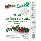 Nawóz do żywopłotów, drzew i krzewów ozdobnych liściastych 1 kg Sumin