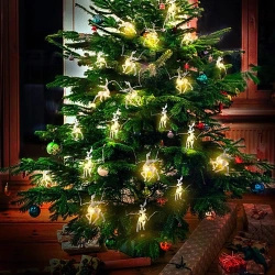 Lampki świąteczne / Girlanda LED Renifery 1,5 m