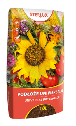 Podłoże uniwersalne Sterlux 10L Ziemia Hollas