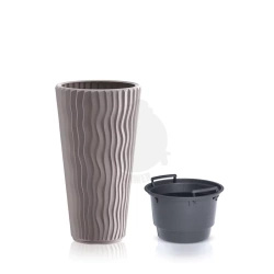 Donica Sandy Slim szara kamienna DPSP300-405U Prosperplast