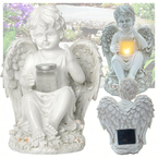 Figurka aniołek LED ze świeczką