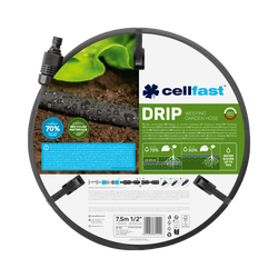 Wąż nawadniający DRIP 1/2" 7,5 m Cellfast 19-001