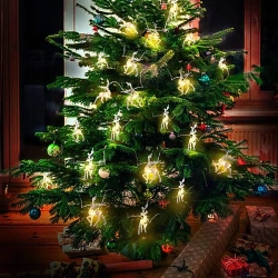 Lampki świąteczne / Girlanda LED Renifery 1,5 m