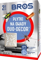 PŁYTKI NA OWADY DUO DECOR 2szt.