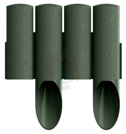 PALISADA OGRODOWA 4 ELEMENTOWA STANDARD ZIELONA