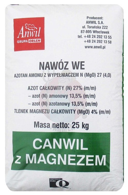 Canwil z magnezem 25 kg