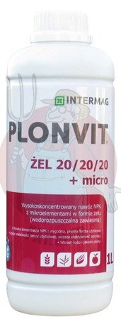 Plonvit Żel 20/20/20 1 L Intermag