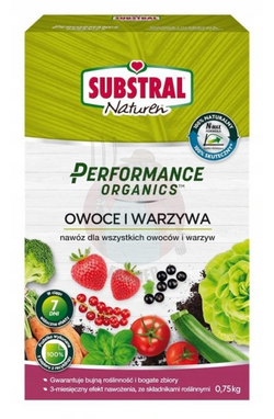 Substral warzywa i owoce 0,75 kg
