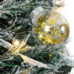 Choinka świąteczna udekorowana składana 150 cm