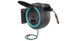 Bęben naścienny akumulatorowy na wąż PowerRoll XXL kompletny zestaw