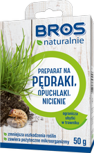 Preparat na pędraki, nicienie, opuchlaki 50 g Bros naturalnie