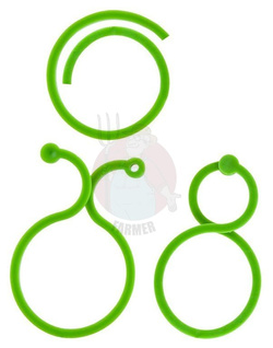 Zapinki plastikowe do spinania roślin mix 50 szt. (721201)