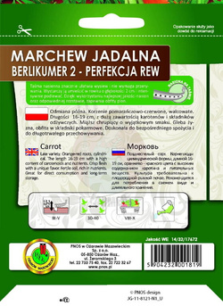 Marchew jadalna Berlikumer 2 - Perfekcja 6 m