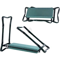 Klęcznik ogrodowy / taboret składany 3 w 1 z przybornikami