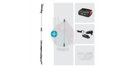 Nożyce akumulatorowe teleskopowe do gałęzi HighCut 360/18V P4A – zestaw