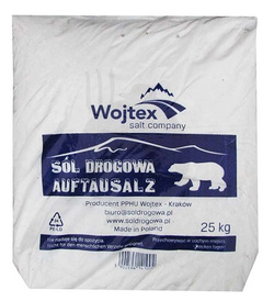 Sól drogowa 25kg
