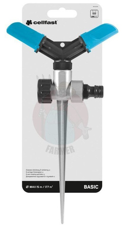 Zraszacz obrotowy 2-ramienny BASIC sz