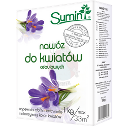 Nawóz do kwiatów cebulowych 1 kg Sumin