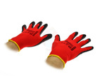 Protective gloves Geko s.8 nitrile red